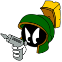 Marvin Martian Angry (with gun) icon